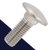 M8X1.25 Carriage Bolt - A2 Stainless DIN 603