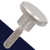 M3X0.5 Thumb Screw,DIN 464 Knurled Head,A2 Stainless Steel, High Type