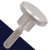 M4X0.7 Thumb Screw,DIN 464 Knurled Head,A2 Stainless Steel, High Type
