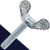 M10X1.5 Wing Bolt German Style - Steel Zinc DIN 316