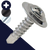 M4.2X19 - Loose Washer Screw Phillips Washer