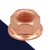 Top Lock Flange Nut FINE,Steel Class 8 Copper Exhaust,Specialty Wrench Sizes