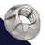 Kinmar Permanent Nut,M5-M8, Stainless Steel,Security Applications