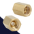 3/8-24" Brake Line Union,Inverted Flare,For 3/16" Tubing