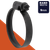 Norma TORRO Clamp,W4 / AISI 304 Black Stainless,9mm Band