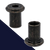 Low Profile Sleeve Nut,Allen Socket Drive,Steel, Black