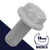 M12X1.5 Fine Flange Bolt,Steel Class 10.9 Zinc Flake,OEM Special / 18mm Wrench
