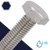 M6X1.0 Hex Bolt,Stainless Steel A2-70,DIN 931 / 933