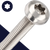 M8X1.25 Torx Pan Head,Stainless Steel A2,ISO 14583