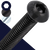 M8 Button Socket Head,Steel Class 10.9,ISO 7380-1