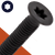 M6 Torx Flat Head,Stainless + Black Oxide,ISO 14581