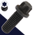 M10X1.5 External Torx,Class 10.9 Steel,Specialty Flange Bolt