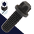 M6X1.0 External Torx,Class 10.9 Steel,Specialty Flange Bolt