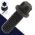 M6X1.0 External Torx,Class 10.9 Steel,Specialty Flange Bolt