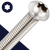 M2X0.4 Torx Button Head,A2 Stainless Steel,ISO 7380-1 TX