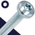 M5X0.8 Torx Pan Head Screw - Steel ISO 14583