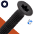 M5X0.8 Torx Flat Head - A4 Stainless Black ISO 14581