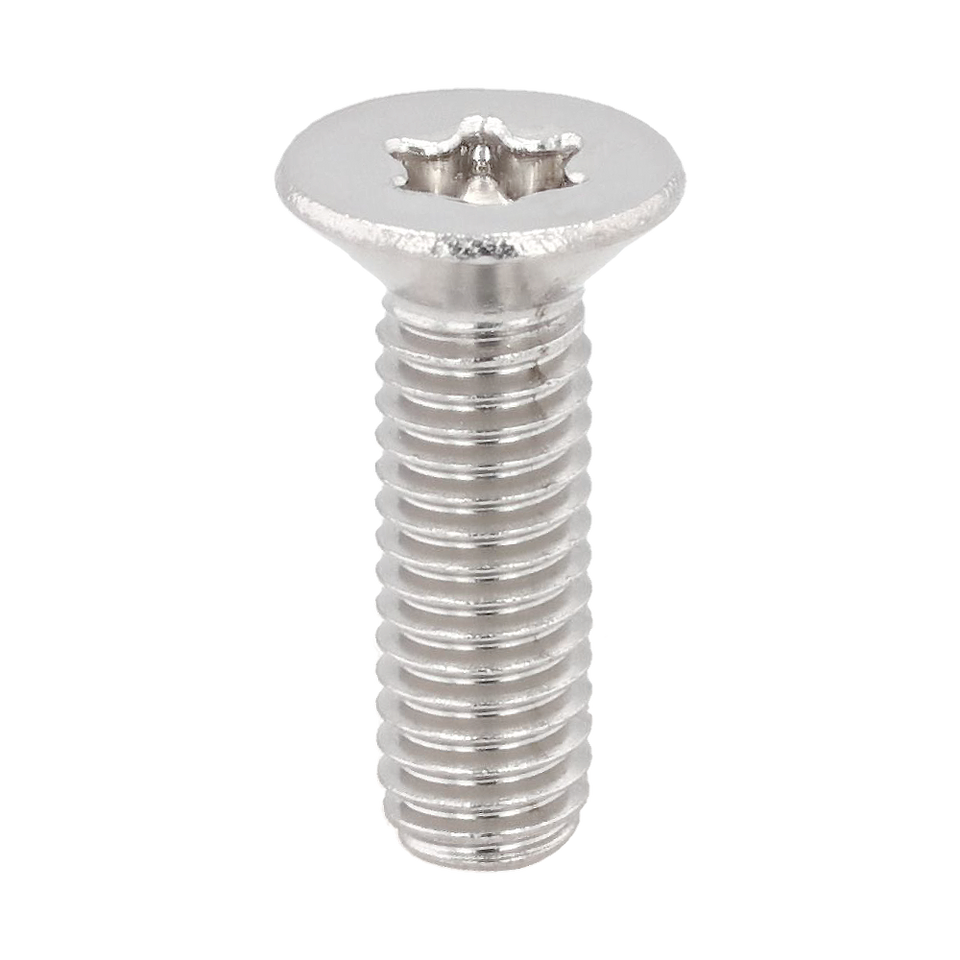 Torx Flat Head Stainless M4X0.7 Coarse ISO 14581 - BelMetric