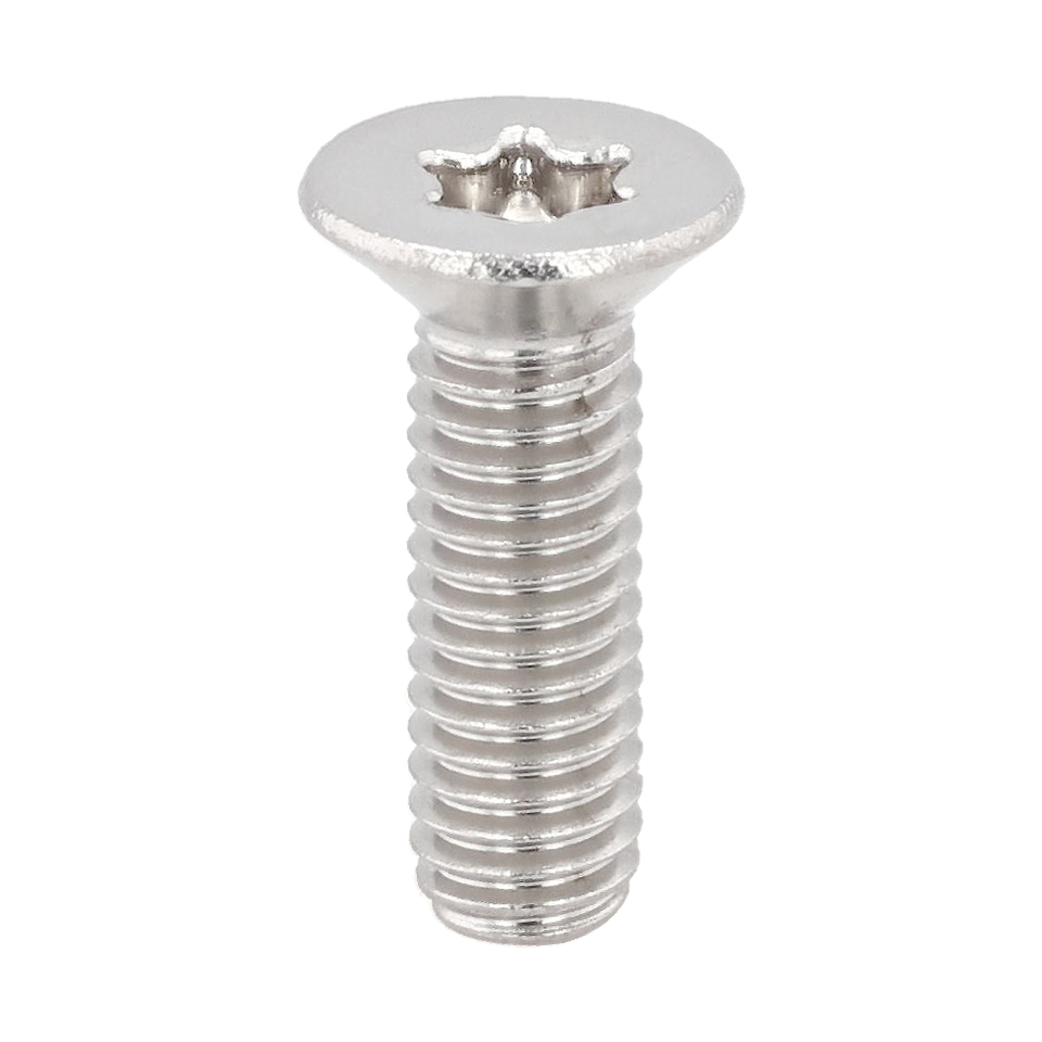 Torx Flat Head Stainless M8X1.25 Coarse ISO 14581 - BelMetric