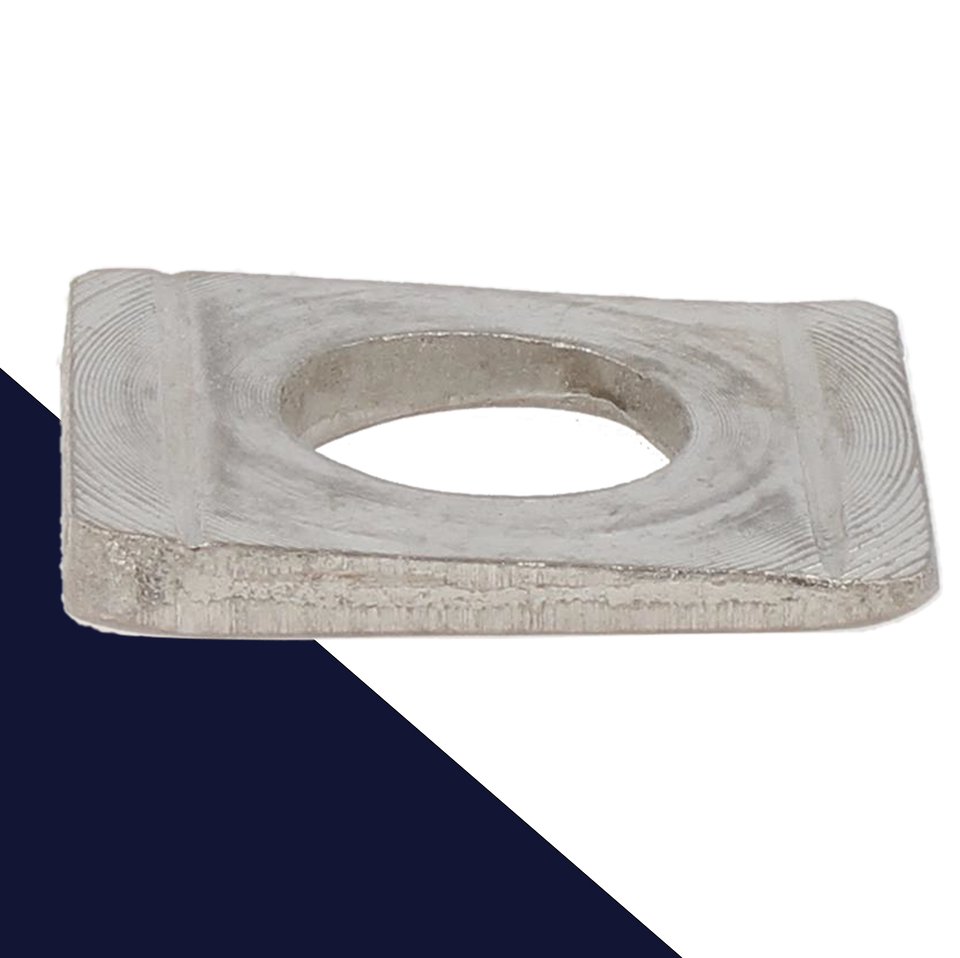DIN 434 Square 8% Taper Washers - A2 Stainless - BelMetric