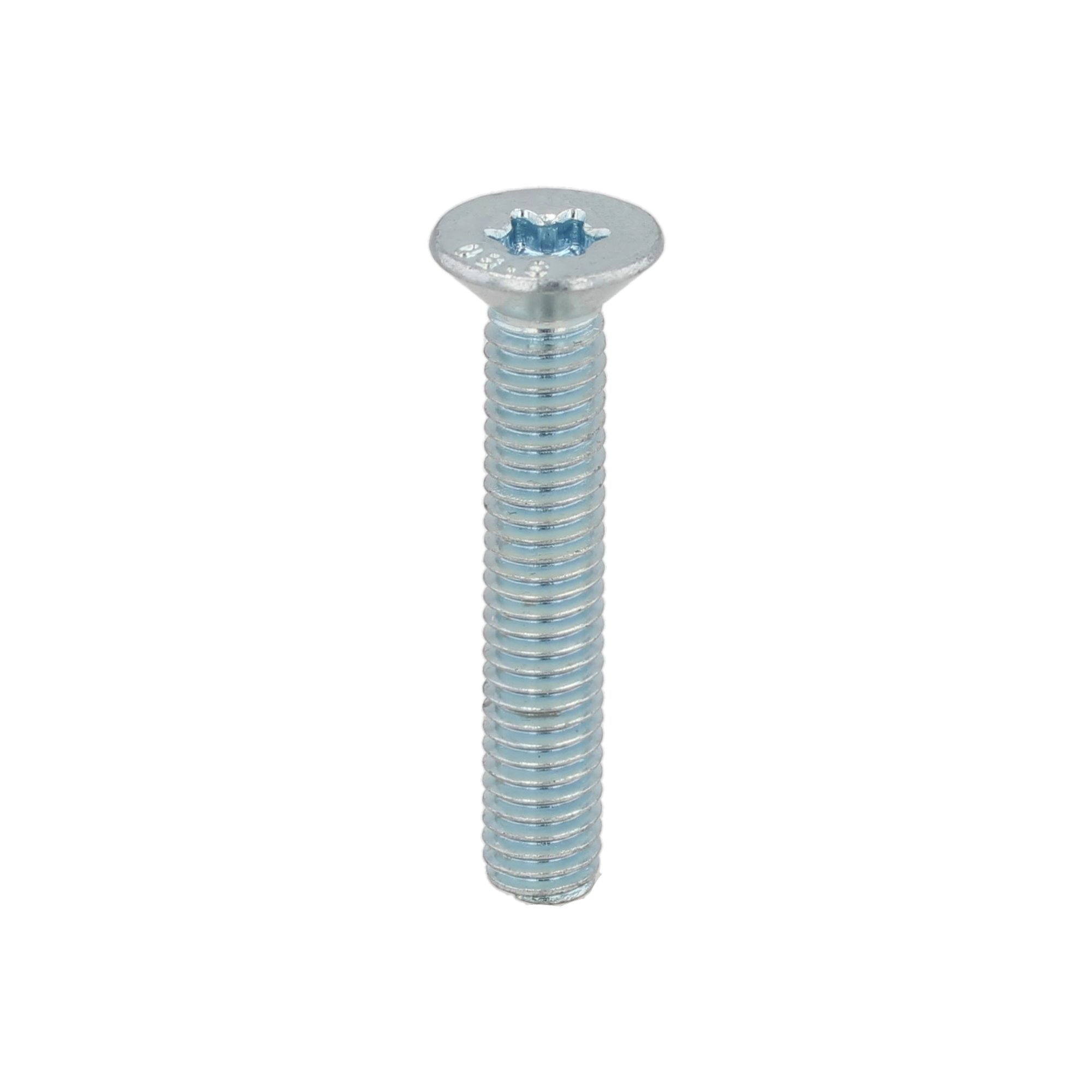 M6X1.0 Torx Flat Head Steel 8.8 Zinc Plated ISO 14581 - BelMetric