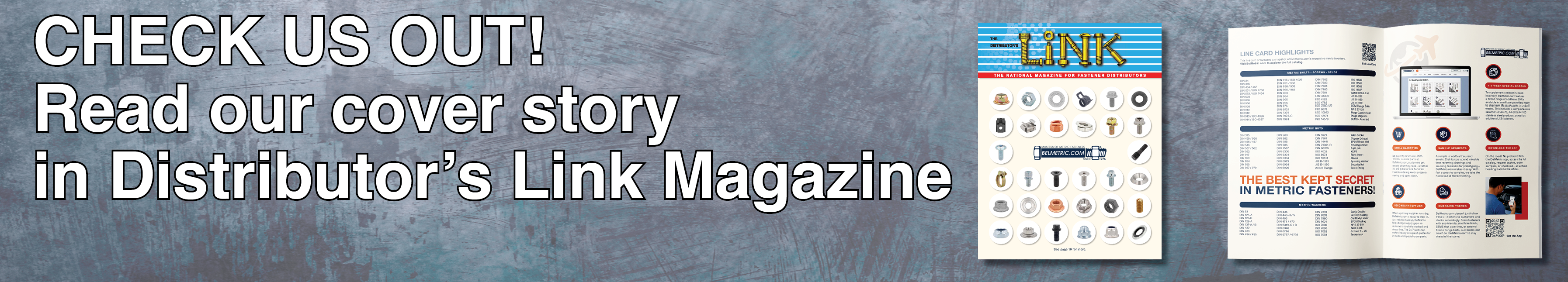 We're Featured in Distributors Link Magazine