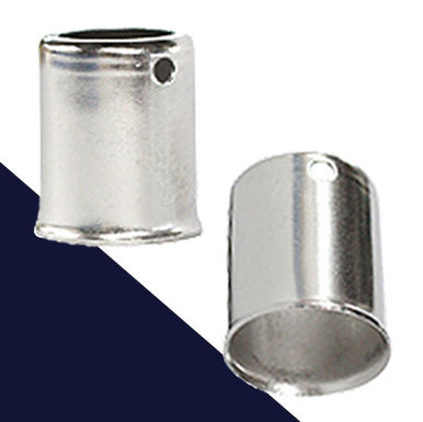 Stainless Hose Collar European OEM Ground + Guide Holes - BelMetric