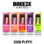 BREEZE SMOKE PRO EDITION 5% DISPOSABLE DEVICE 6ML (2000 PUFFS) - DISPLAY OF 10 BREEZE SMOKE PRO EDITION 5% DISPOSABLE DEVICE 6ML (2000 PUFFS) - DISPLAY OF 10