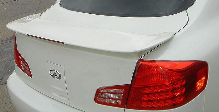 2003 - 2006 Infiniti G35 Trunk Decklid Silver Sedan Oem Tested KY0