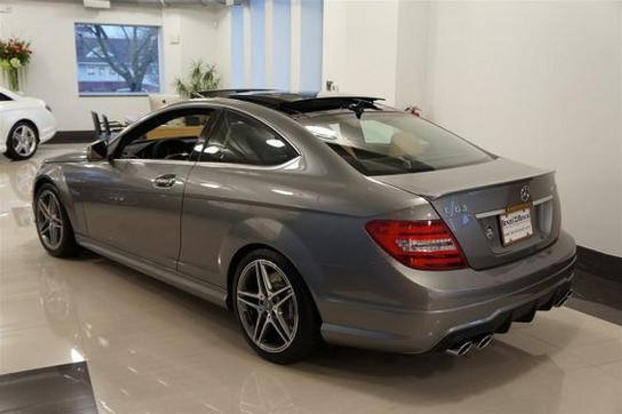 Mercedes C Class Coupe 12 15 Factory Lip No Light Rear Trunk Spoiler 707 Motoring Auto Parts Accessories