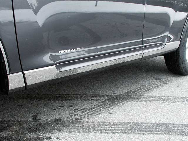 Stainless Steel Chrome Rocker Panel Trim 6Pc for 20082011 Toyota