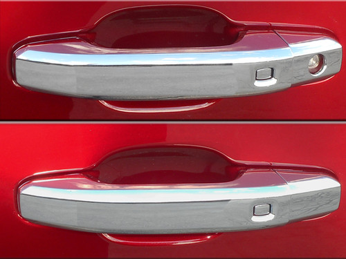 Chrome ABS plastic Door Handle Covers for Chevrolet Silverado 2019