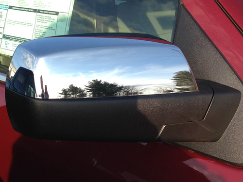 Chrome ABS plastic Mirror Covers for Chevrolet Silverado 2014-2018
