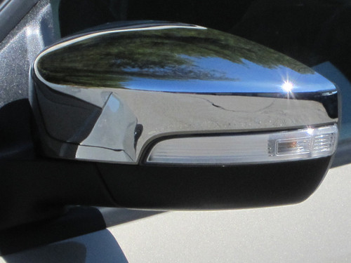 Chrome ABS plastic Mirror Covers for Ford Focus 2012-2016