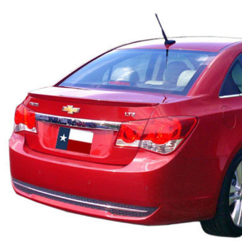 Chevrolet Cruze 2010-2015 Factory Lip No Light Rear Trunk Spoiler