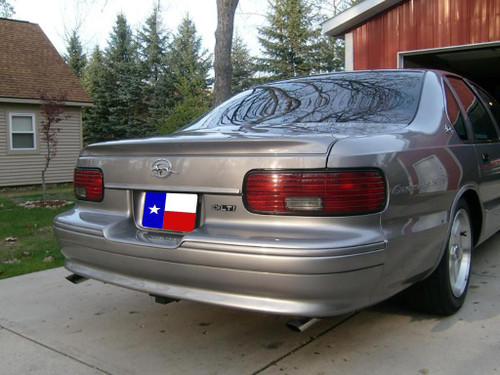 Chevrolet Impala SS 1991-1996 Factory Flush No Light Rear Trunk Spoiler