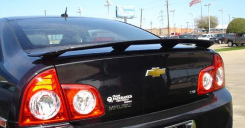 Chevrolet Malibu 2008-2012 Custom Post No Light Rear Trunk Spoiler