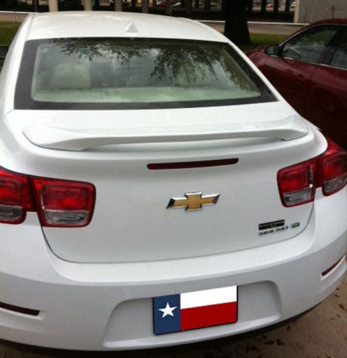 Chevrolet Malibu 2013-2015 Custom Post No Light Rear Trunk Spoiler