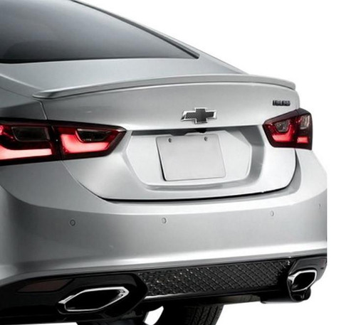 Chevrolet Malibu 2016-2017 Factory Lip No Light Rear Trunk Spoiler