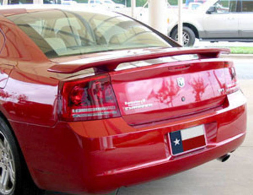 Dodge Charger 2006-2010 Custom Post No Light Rear Trunk Spoiler