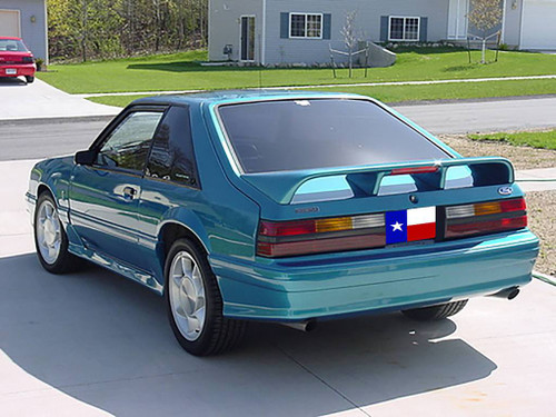 Ford Mustang Hatchback 1979-1994 "Cobra Style" Factory 4Post No Light Rear Trunk Spoiler