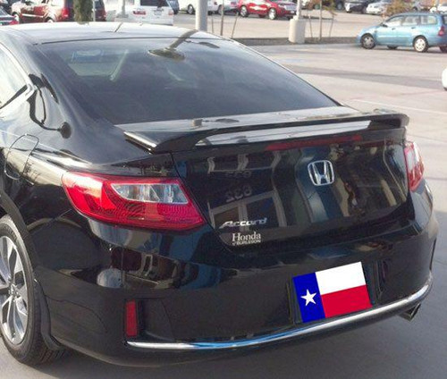 Honda Accord Coupe 2013-2017 Custom Post No Light Rear Trunk Spoiler