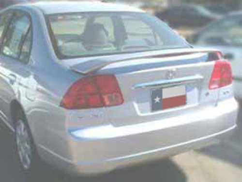 Honda Civic 4Dr 2001-2004 Factory 2Post Lighted Rear Trunk Spoiler