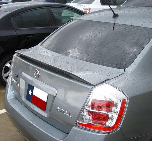 Nissan Sentra 2007-2012 Custom Post No Light Rear Trunk Spoiler