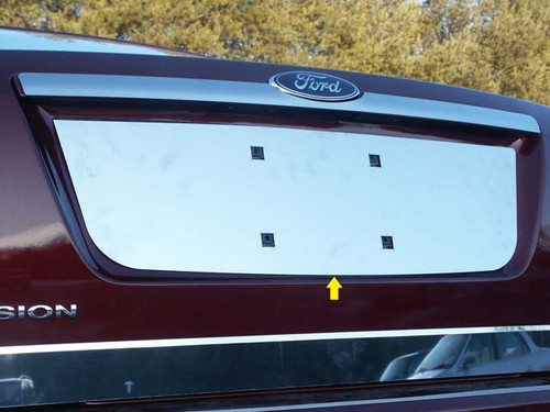 Stainless Steel Chrome License Plate Bezel 1Pc for 2006-2009 Ford Fusion LP46390