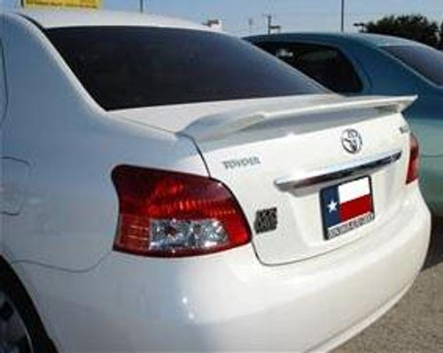 Toyota Yaris 4-Dr 2007-2011 Custom Post No Light Rear Trunk Spoiler