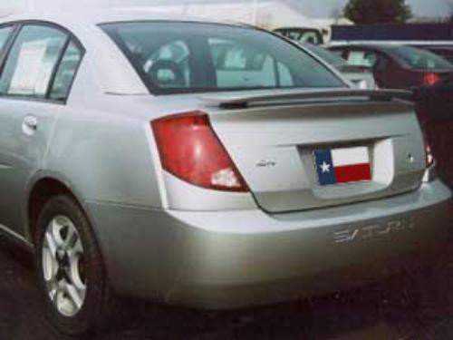 Saturn Ion 4Dr 2003-2008 Factory Post No Light Rear Trunk Spoiler