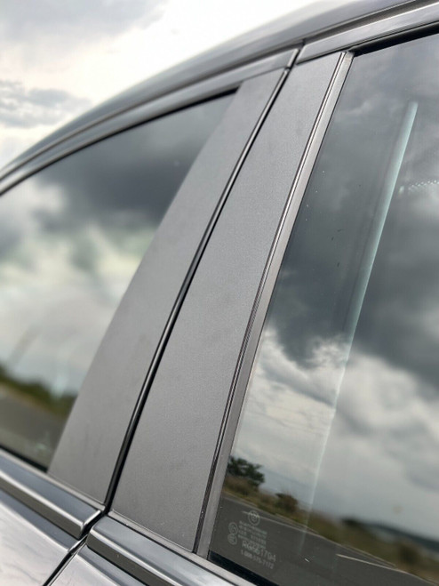 Buick Regal 2011-2019 MATTE BLACK Textured Pillar Posts Door Trim 6PCS