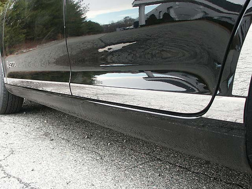 Stainless Steel Chrome Rocker Panel Trim 8Pc for 2005-2010 Volkswagen Jetta TH25665