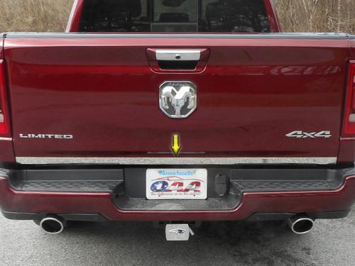 Stainless Steel Chrome Tailgate Accent 1Pc for 2019-2020 Ram Trucks Ram RT59935